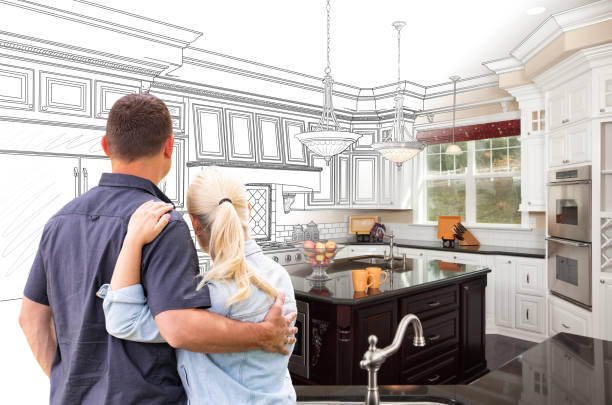 Professional Kitchen Flooring technician working in Deer Park, WI